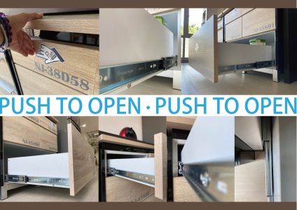 PUSH TO OPEN SLIDE