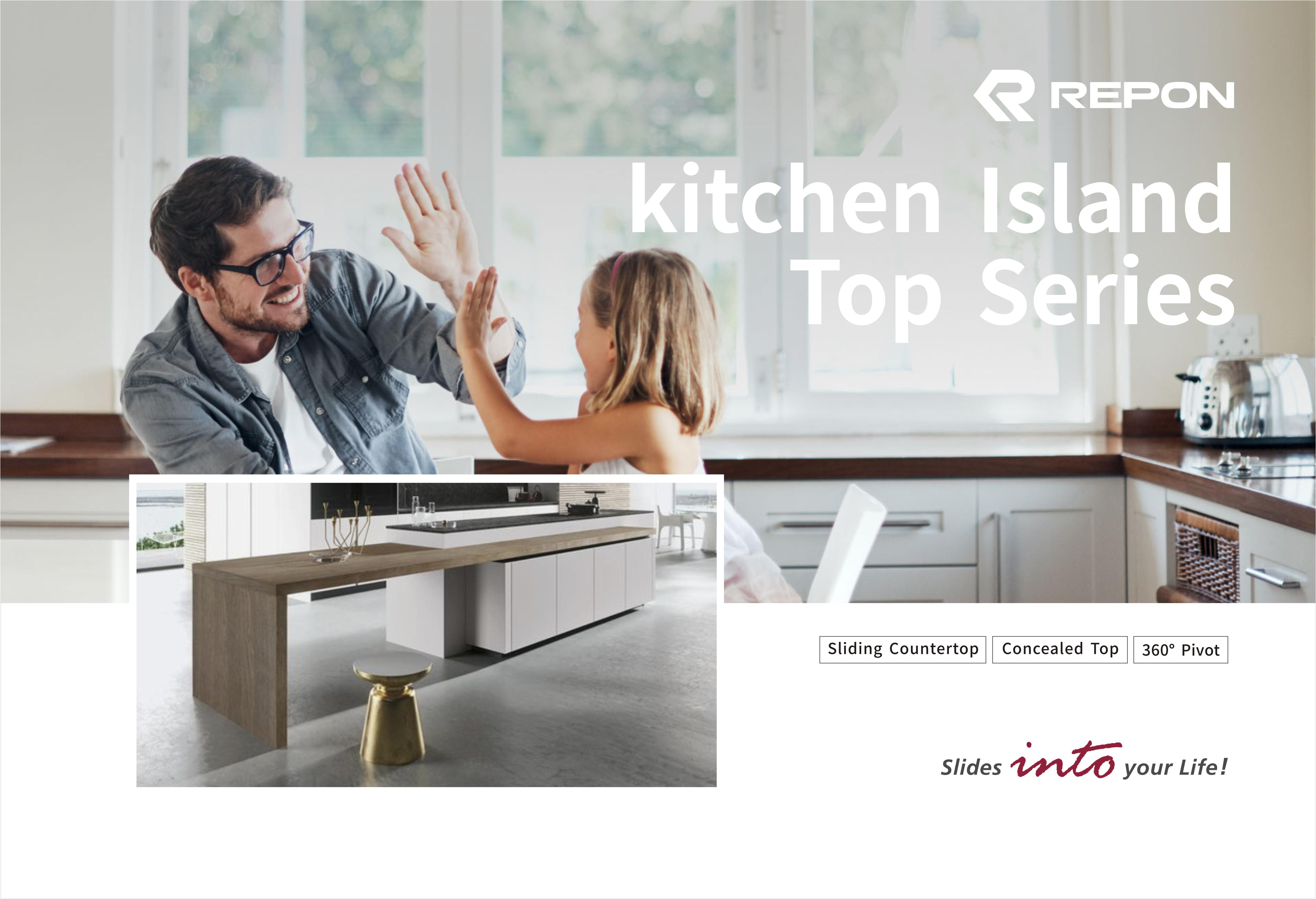 REPON Total Soultion -  Kitchen island Top Series 